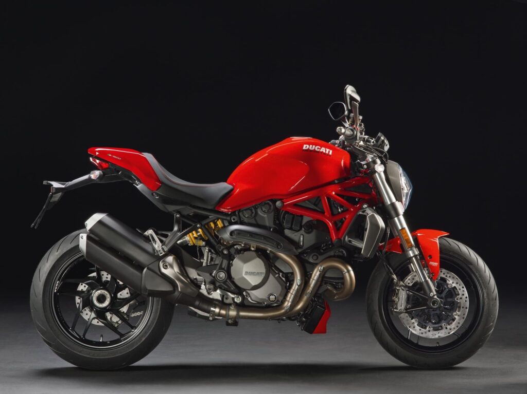 Ducati Monster 1100 Evo Red RHS Studio