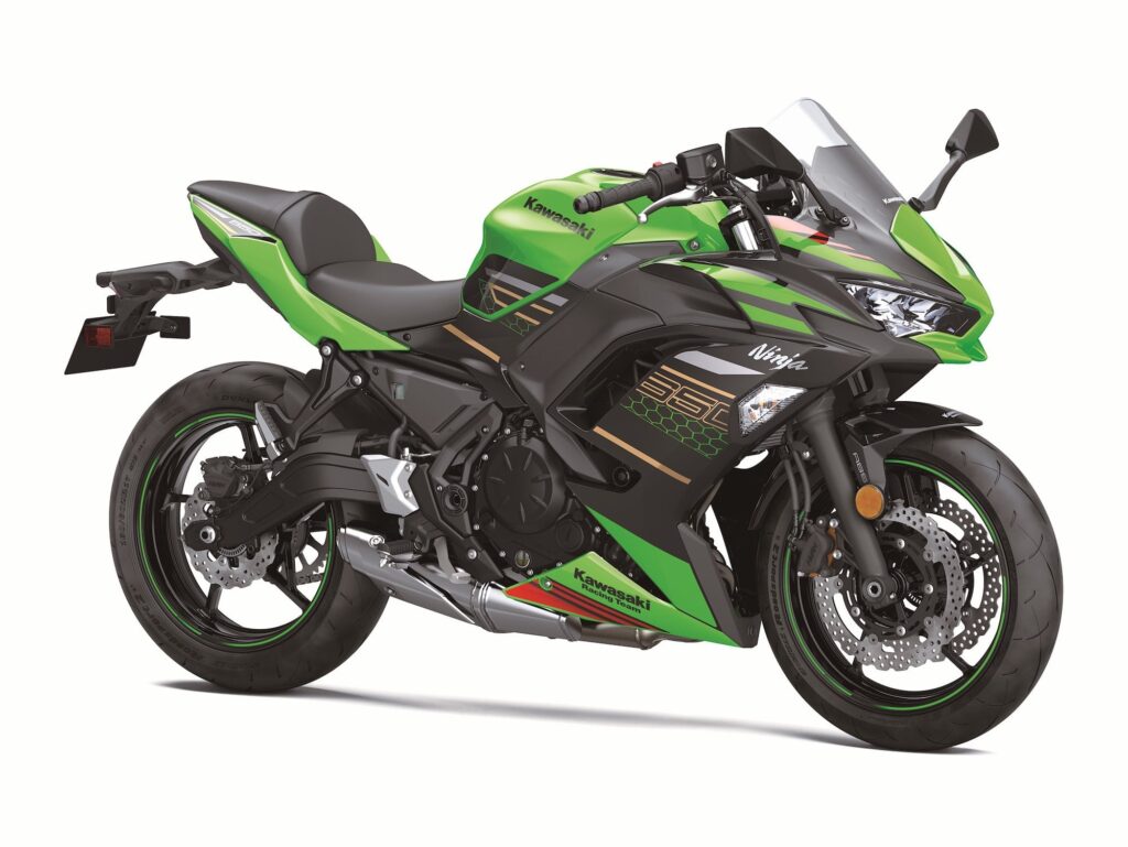2020 Kawasaki Ninja 650 EX650 green rhs 3-4