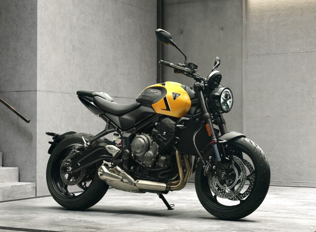 The Triumph Trident 660 — A Modern History and Buyers Guide 18 2026 Triumph Trident 660 yellow static