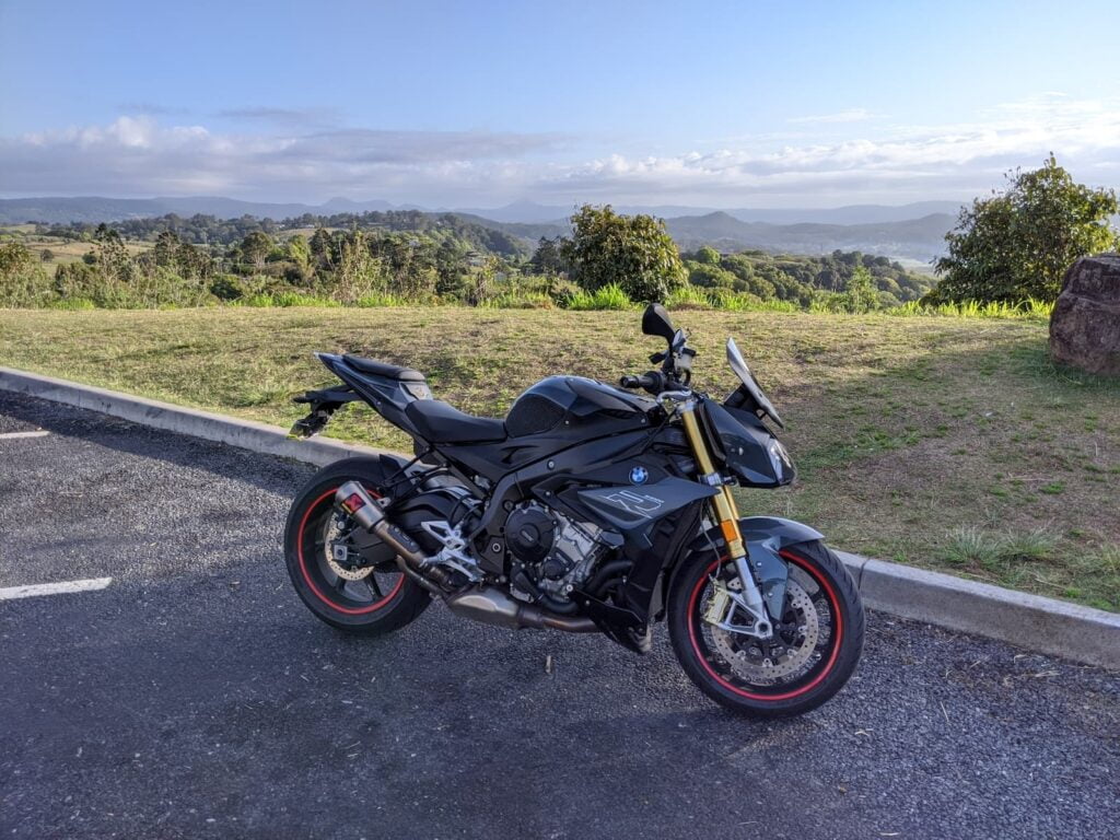 BMW S1000R Buyers Guide - with rim tape, in countryside of Australia