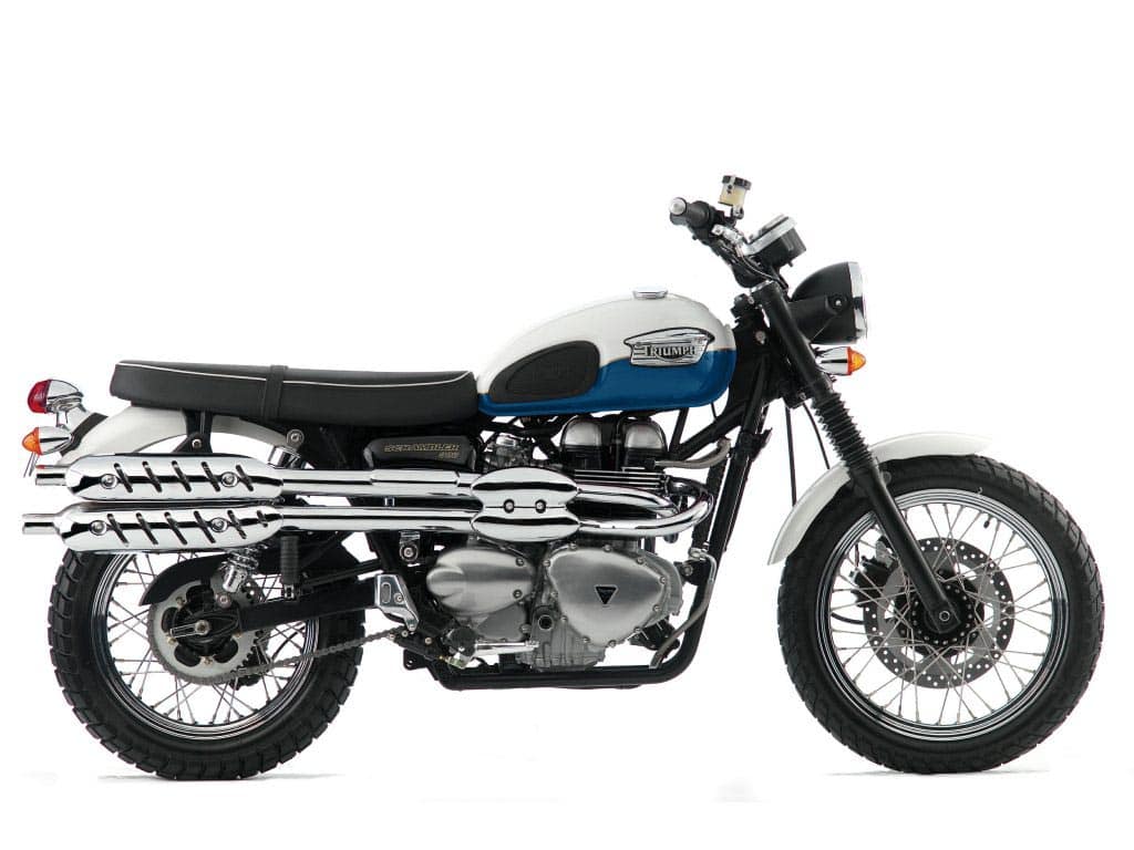 Triumph Scrambler - carburetted ealier version with a 270-degree crankshaft