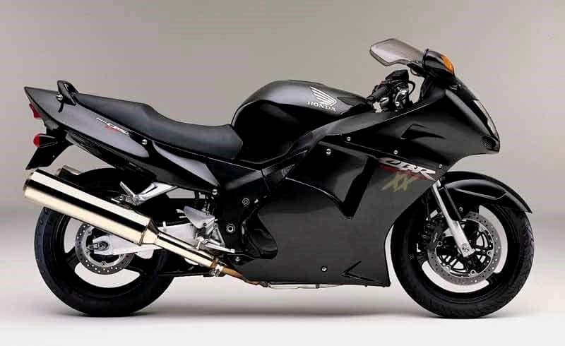 Affordable classic motorcycle Black honda CBR1100XX Blackbird
