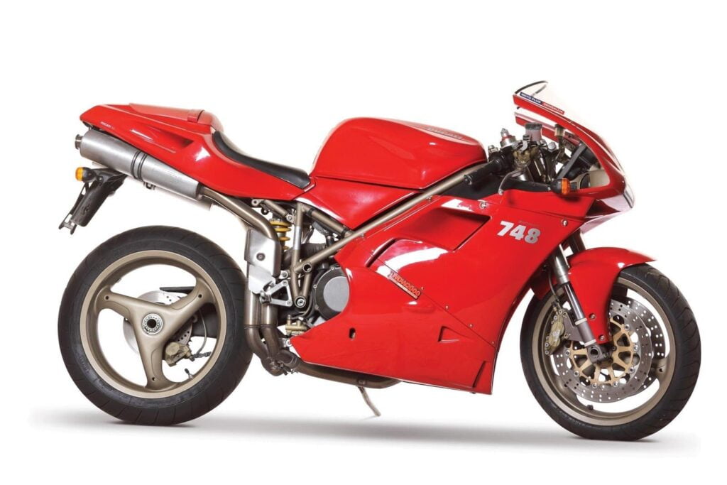 Affordable classic motorcycle Ducati 748