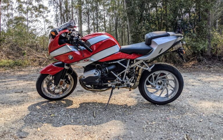 [Sold Again] BMW R 1200 S “Colgate” Red/White For Sale (2022 update)