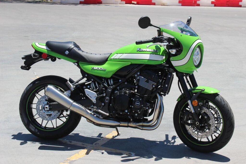 Kawasaki Z900RS, a modern very good-looking motorcycle, the most modern Eddie Lawson Replica