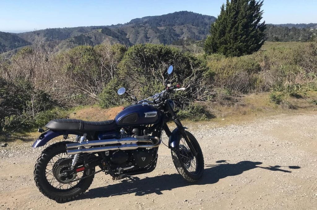 My 2014 Triumph Scrambler, another motorcycle that gave me a "berserk" feeling