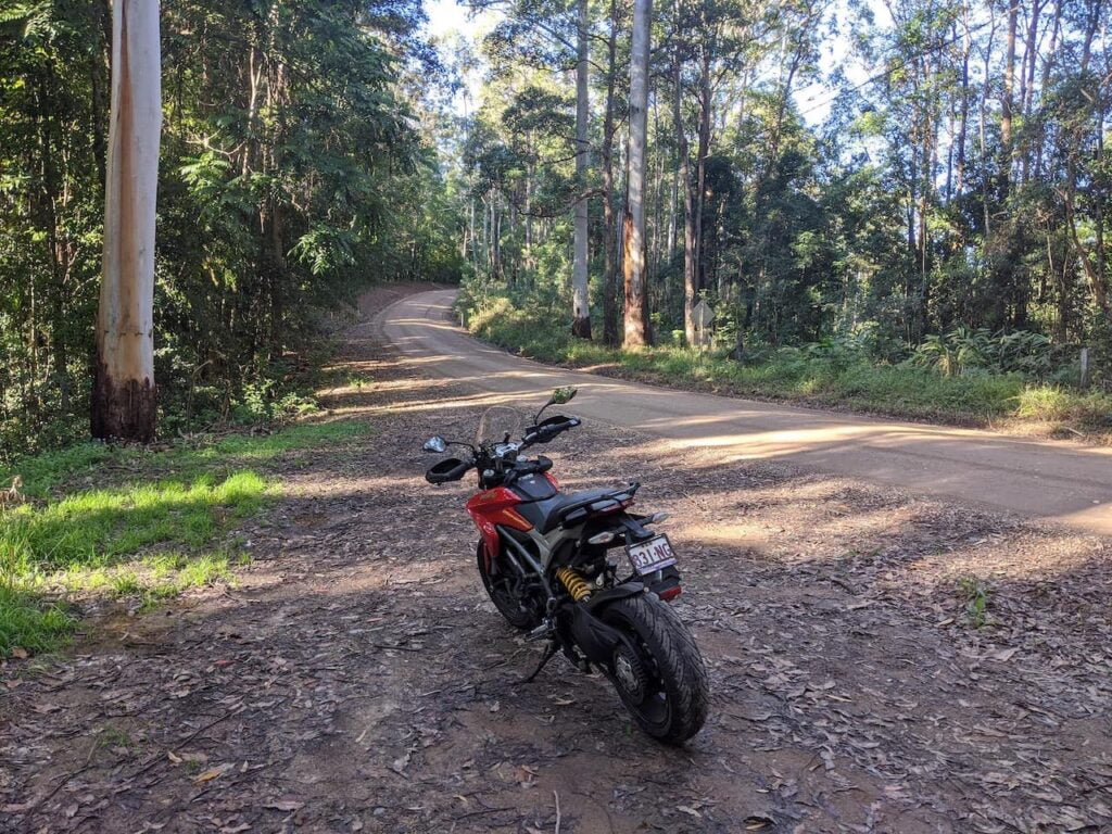 Hyperstrada - or upright tourer - a road motorcycle that isn't squirelly on dirt roads