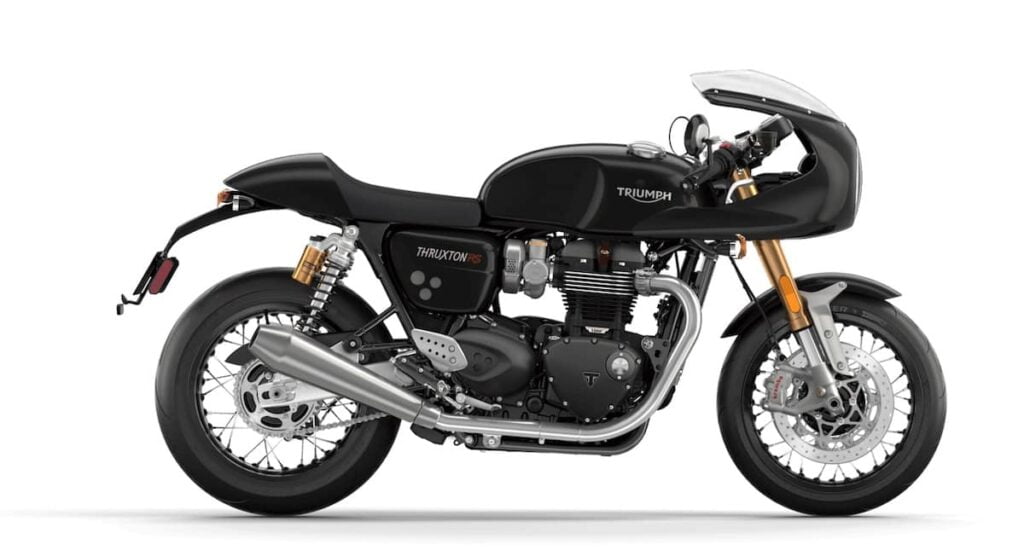 Triumph Thruxton RS with cafe racer cowl