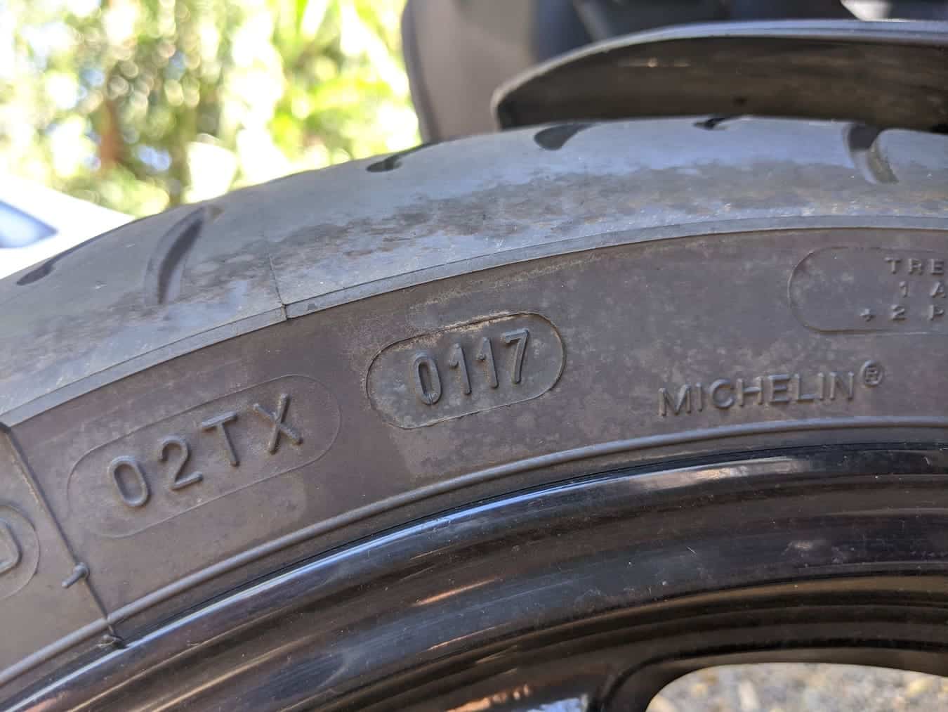 Bridgestone Motorcycle Tyre Date Code