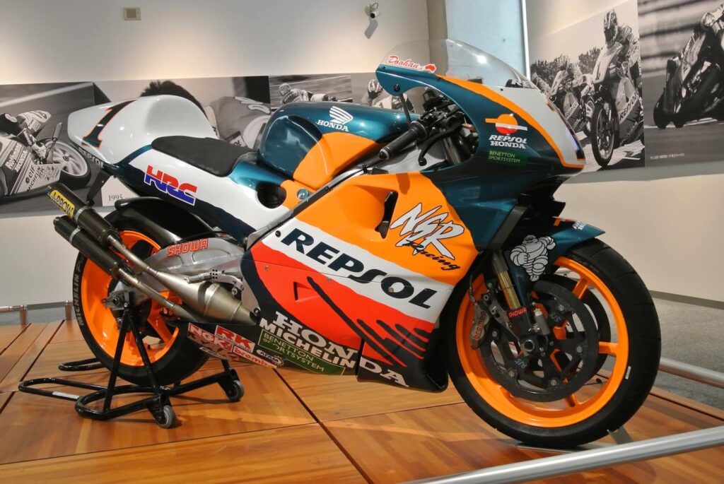 Honda NSR500 v-4 2-stroke with 200hp, one of the most amazing Honda motorcycles ever