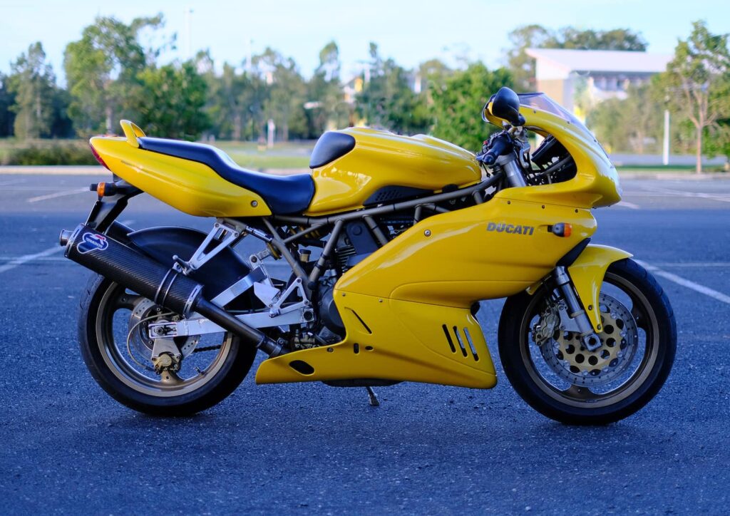 Yellow ducati 900ss for sale
