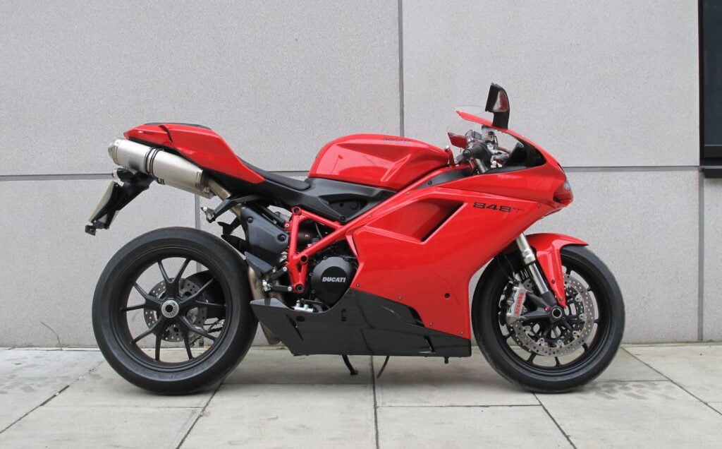 buying a used ducati - check that the fairings matches