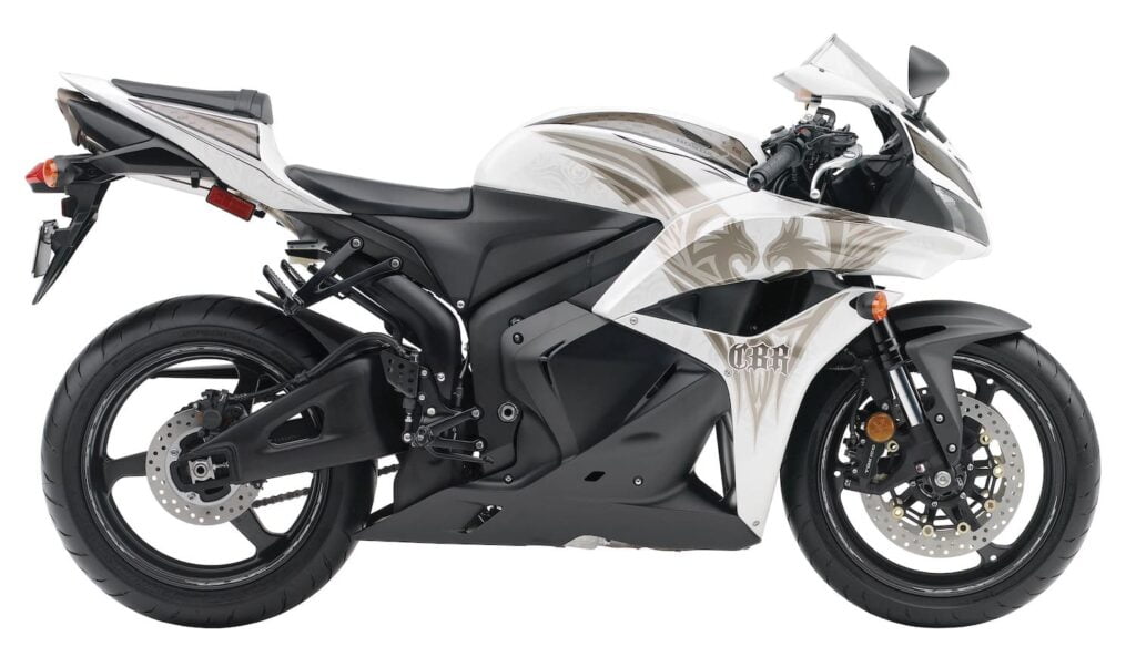 2009 Honda CBR600RR in Phoenix white