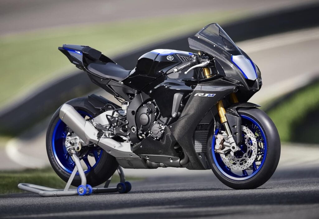 2020 Yamaha R1M in grey/black