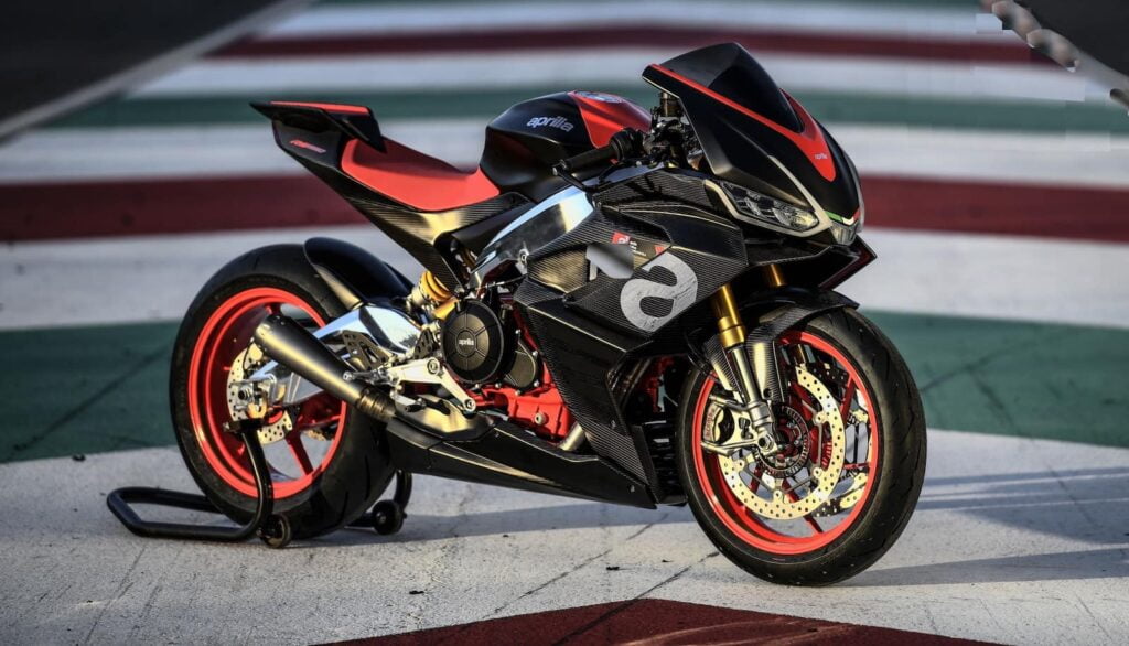 2021 Aprilia RS660 with cornering ABS