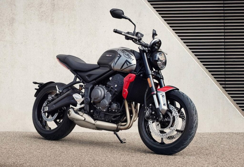 2021 Triumph Trident 660cc diagonal profile shot