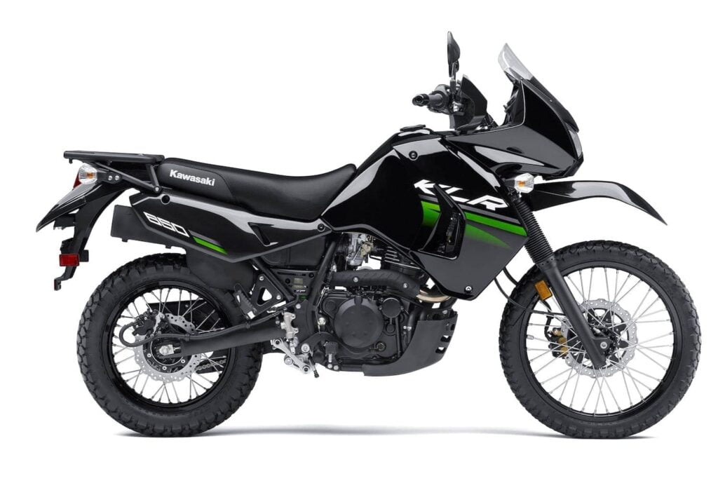 Kawasaki KLR650 - great dual sport for adventure travel