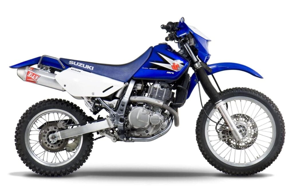 Suzuki DR650 dirt bike but also a tourer