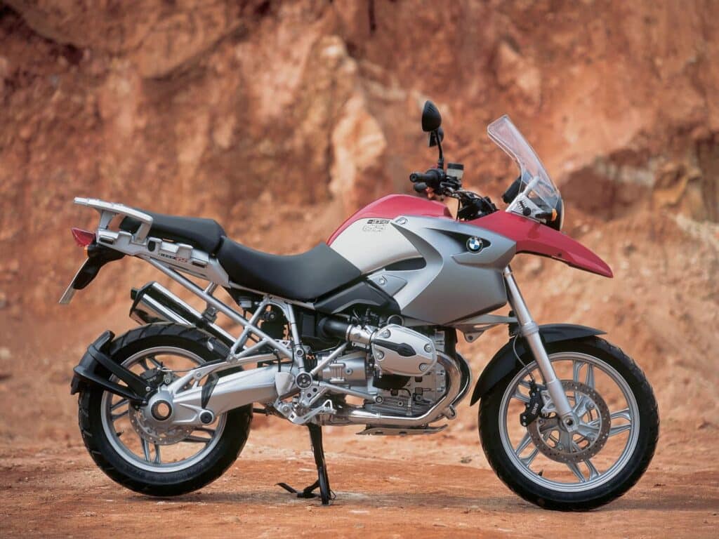 The BMW R1200GS, one of the first hexhead BMW motorcycle engines