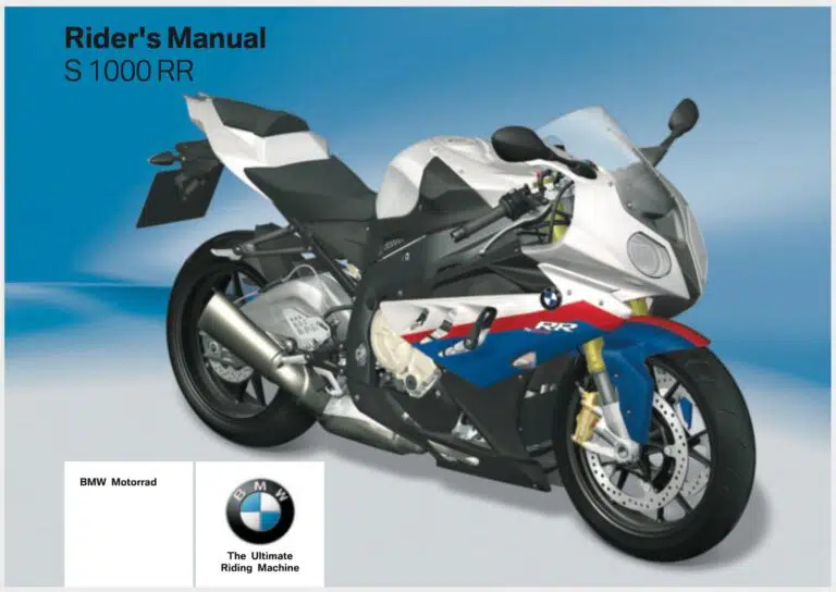 14 Surprising Things I learned from the BMW S1000R, S1000RR, and S1000XR manuals