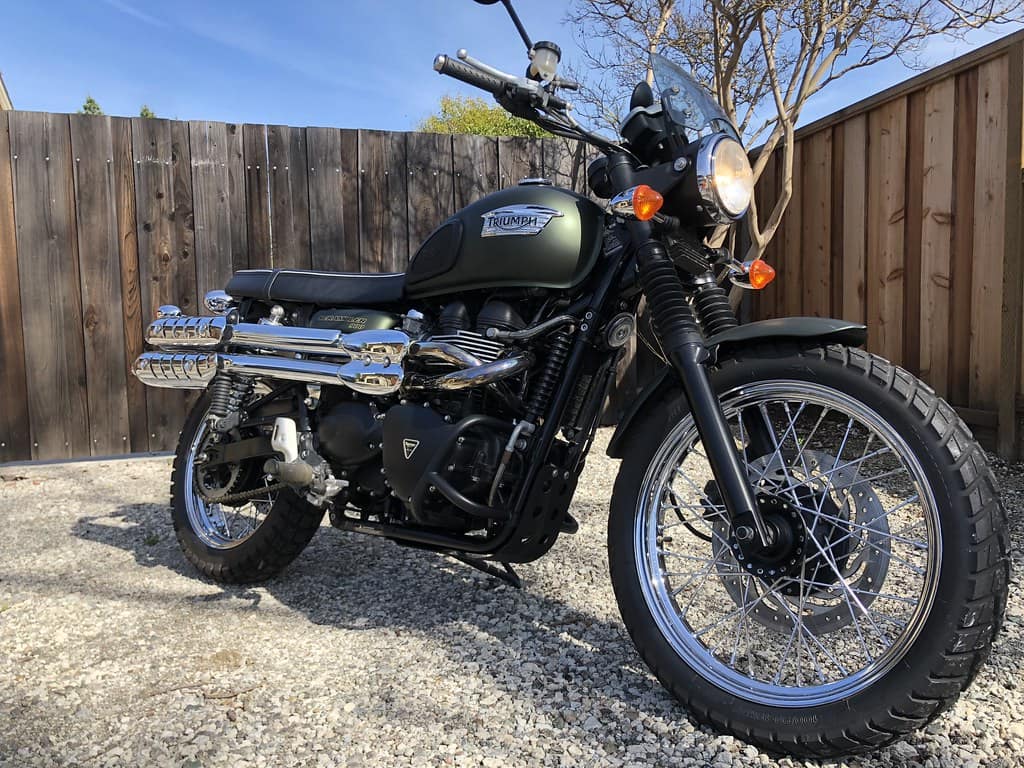 triumph scrambler 900 off road