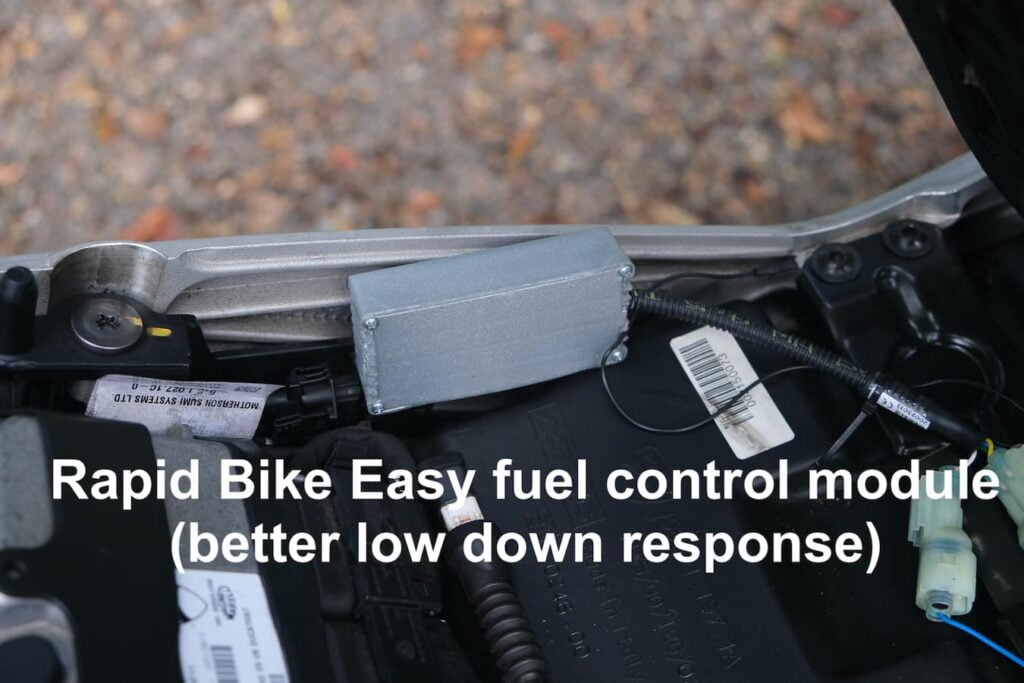 Additional Control Unit + Cables RAPID BIKE II Easy Ducati Hypermotard Evo Sp