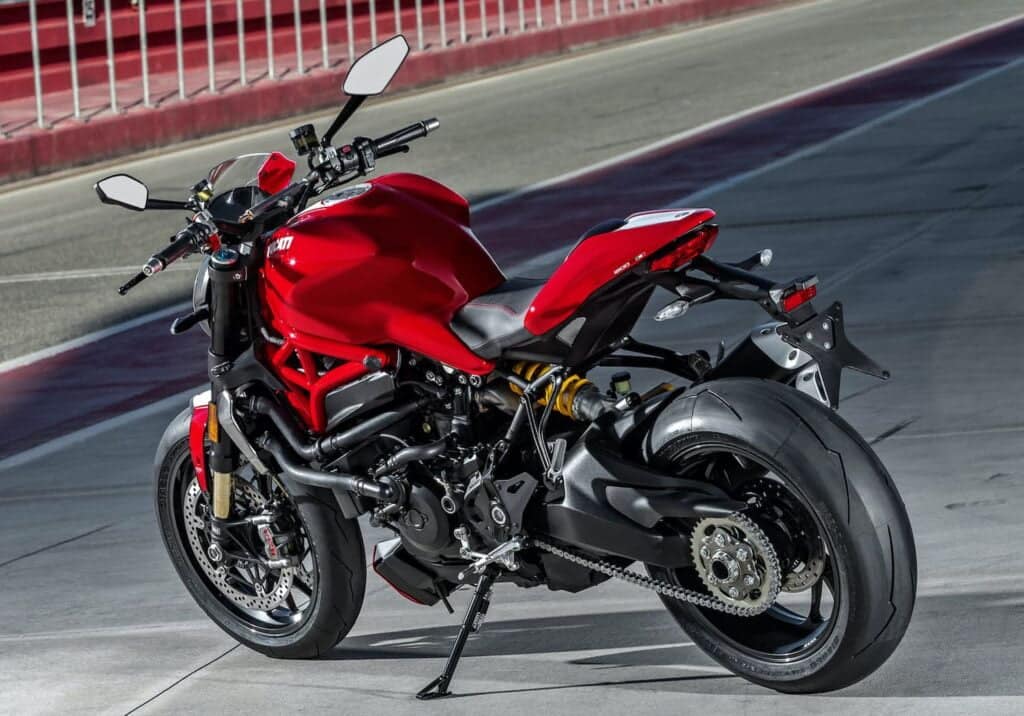 Red Ducati Monster 1200R