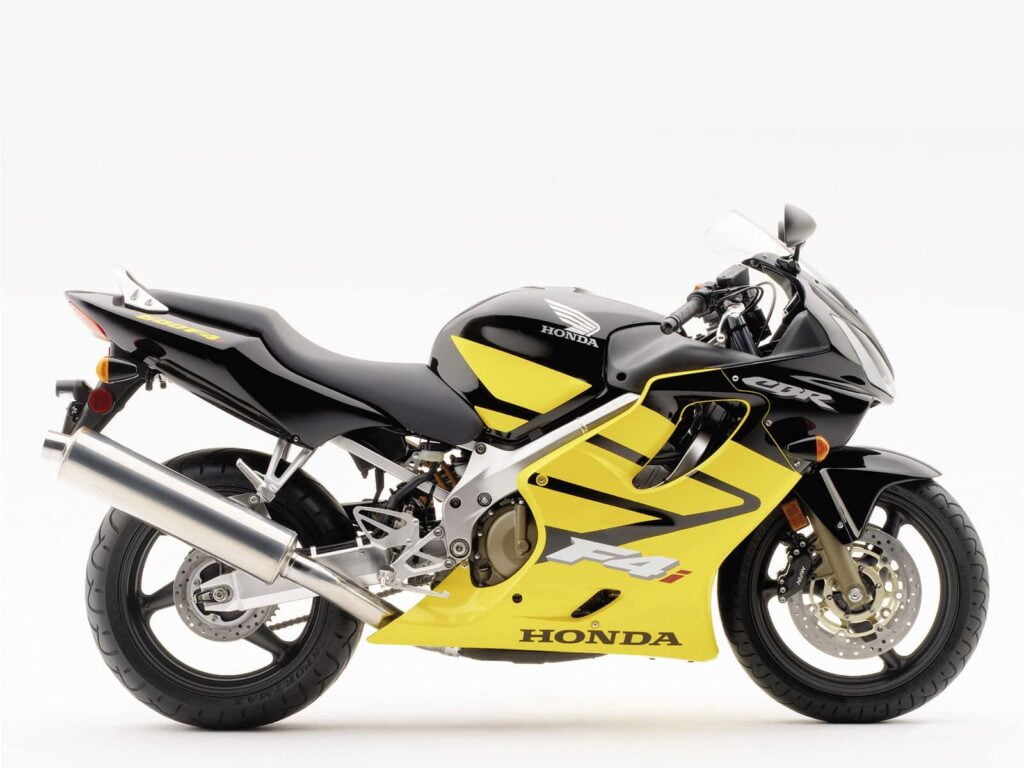 Honda CBR600F4i Yellow and Black
