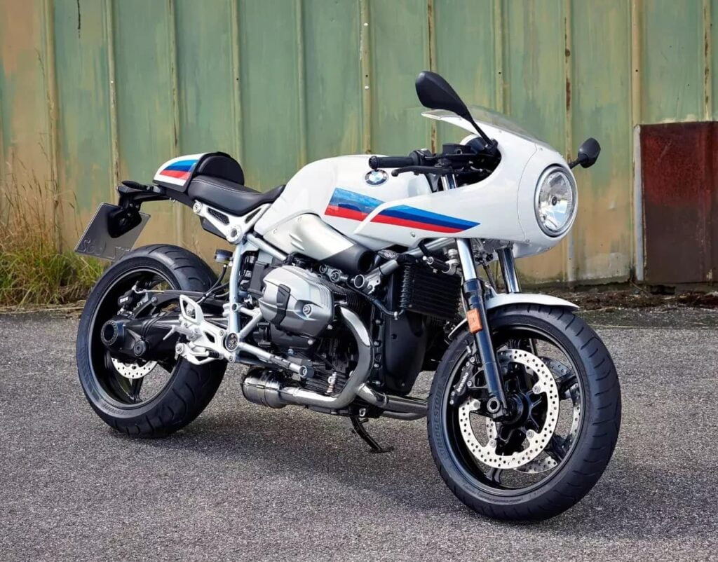 BMW R NineT Racer, related distantly to the R1200S