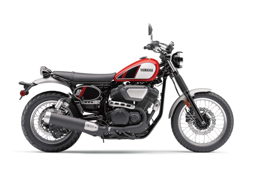 Yamaha SCR950 Scrambler based on Bolt chassis