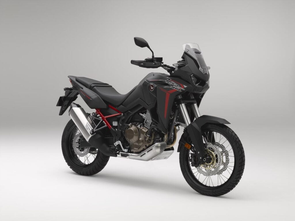 black Honda Africa Twin 2020 - a good-looking motorcycle