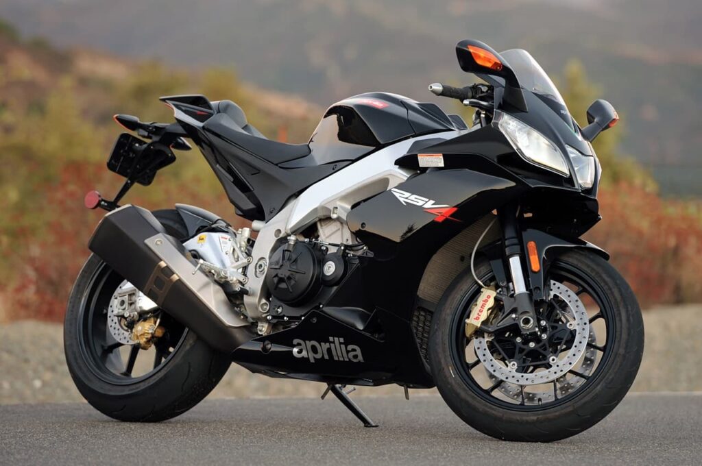 2010 Aprilia RSV4R V4 motorcycle