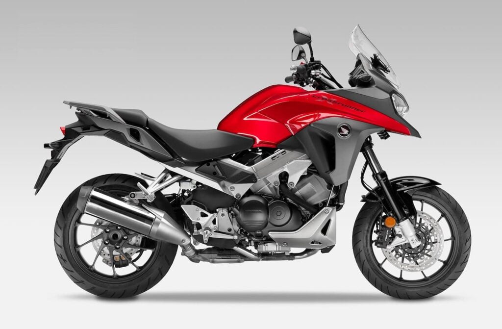 Honda VFR800X Crossrunner RHS studio image red