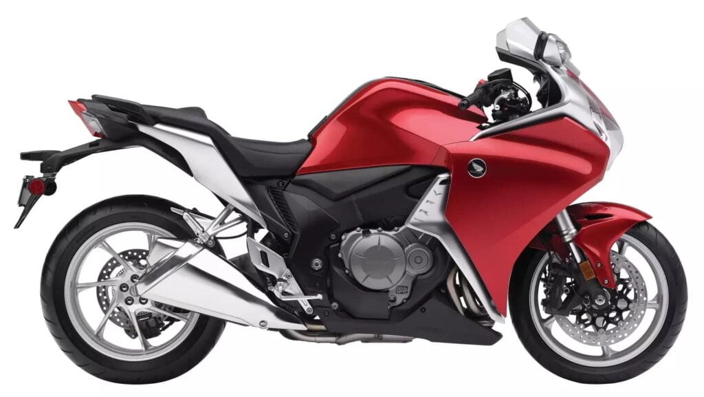 Red Honda VFR1200F 7th Gen VFR