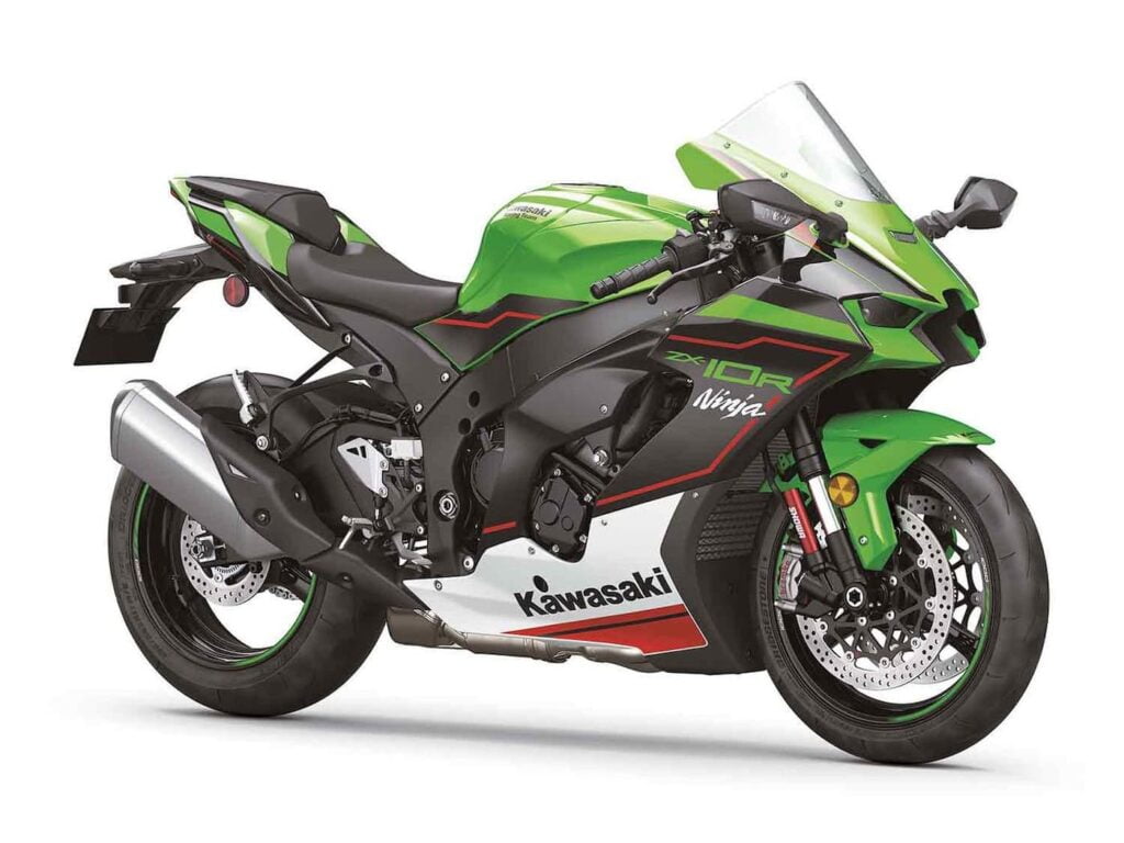 2021 Kawasaki Ninja XZ-10R with cruise control and cornering ABS — KRT edition