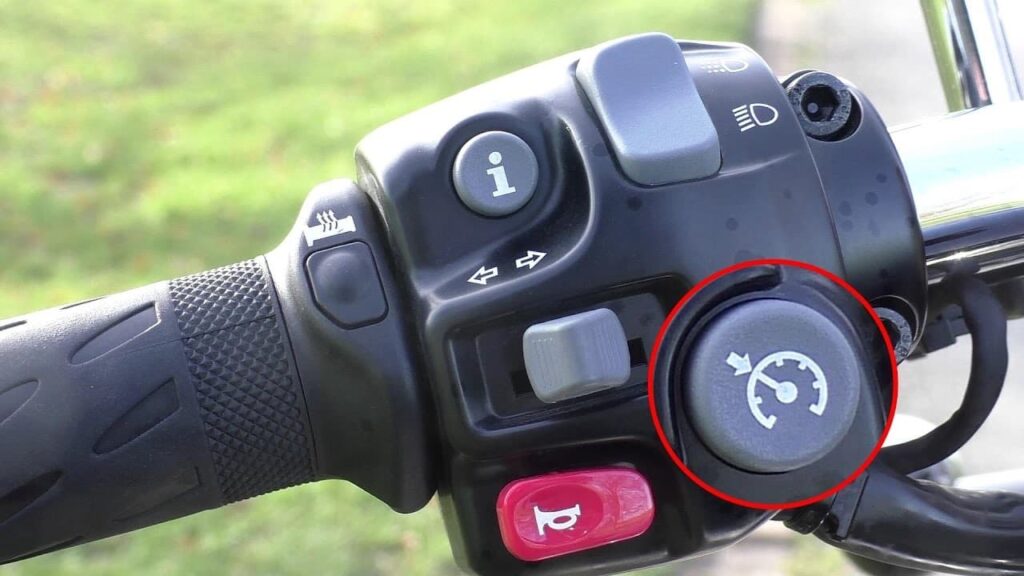 Triumph OEM cruise control button