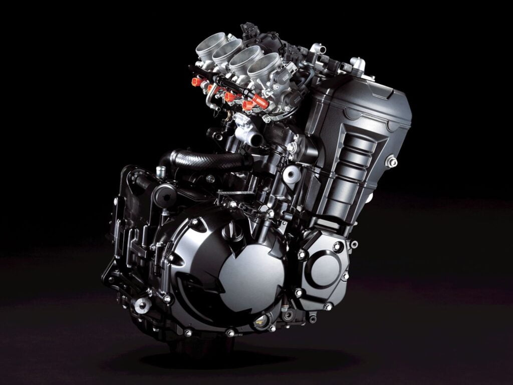 Engine of the 2011-2013 Kawasaki Ninja 1000SX