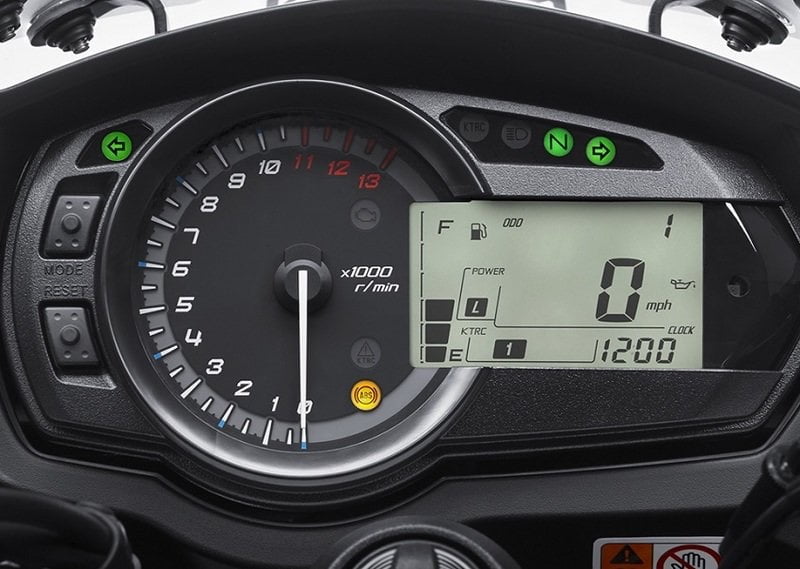 2014 2015 2016 Kawasaki Ninja 1000 instruments