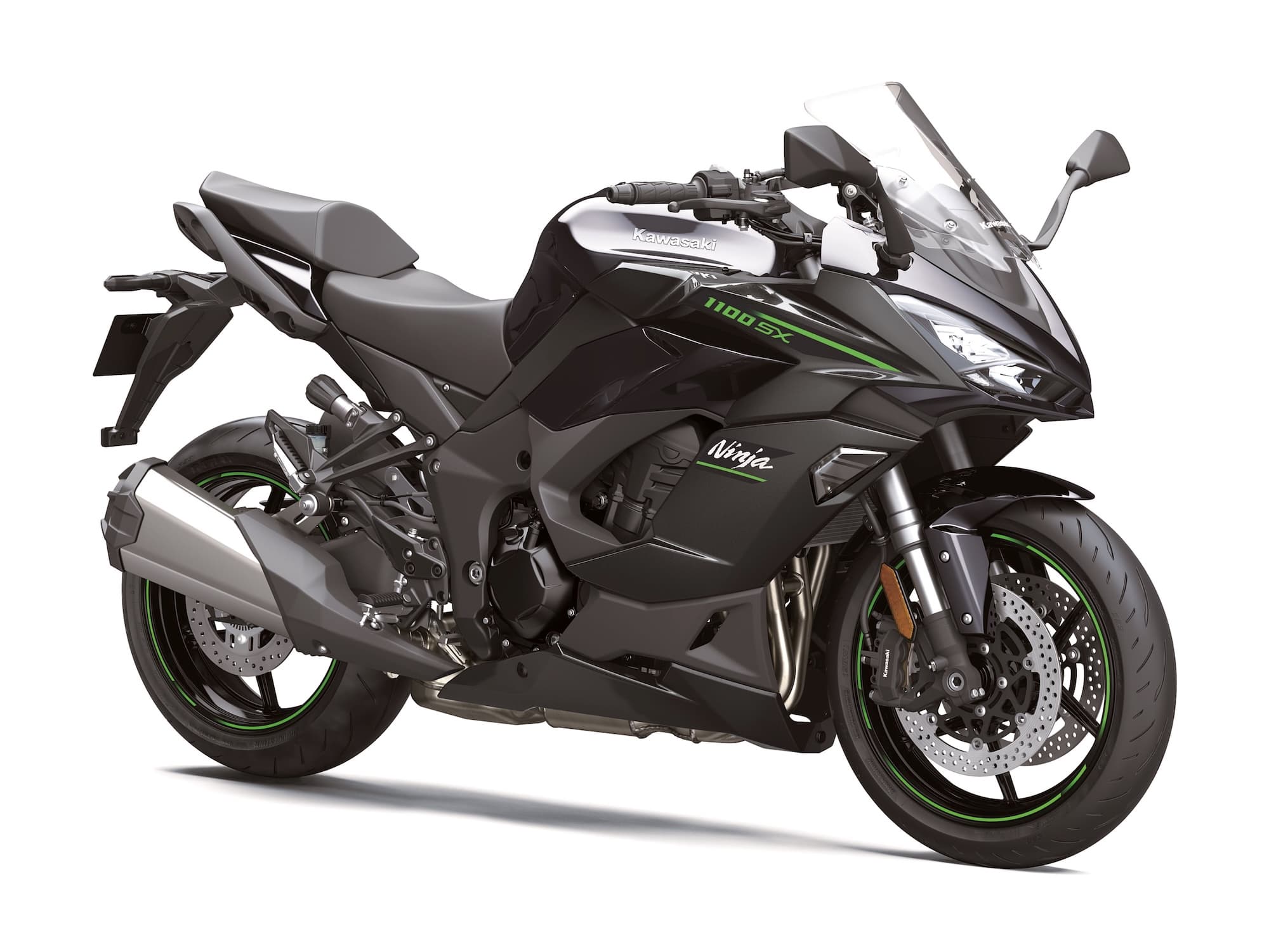 The Honda VFR800 8th Gen (2014-2017) — A Balanced Review of a Cult Bike 10 2025 Kawasaki Ninja 1100SX in black, right-front view