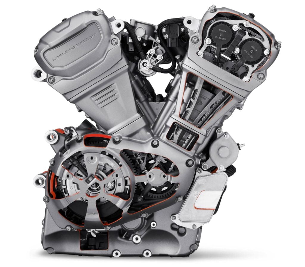 Harley Davidson Revolution Max 1250 engine in Sportster S and Pan America