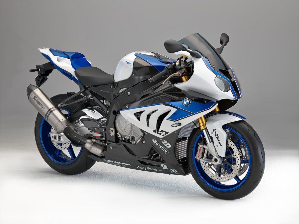 BMW HP4 Studio RHS diagonal — Part of BMW S 1000 RR range