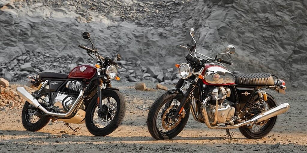 Royal Enfield INT 650 Interceptor 650 air-cooled twins