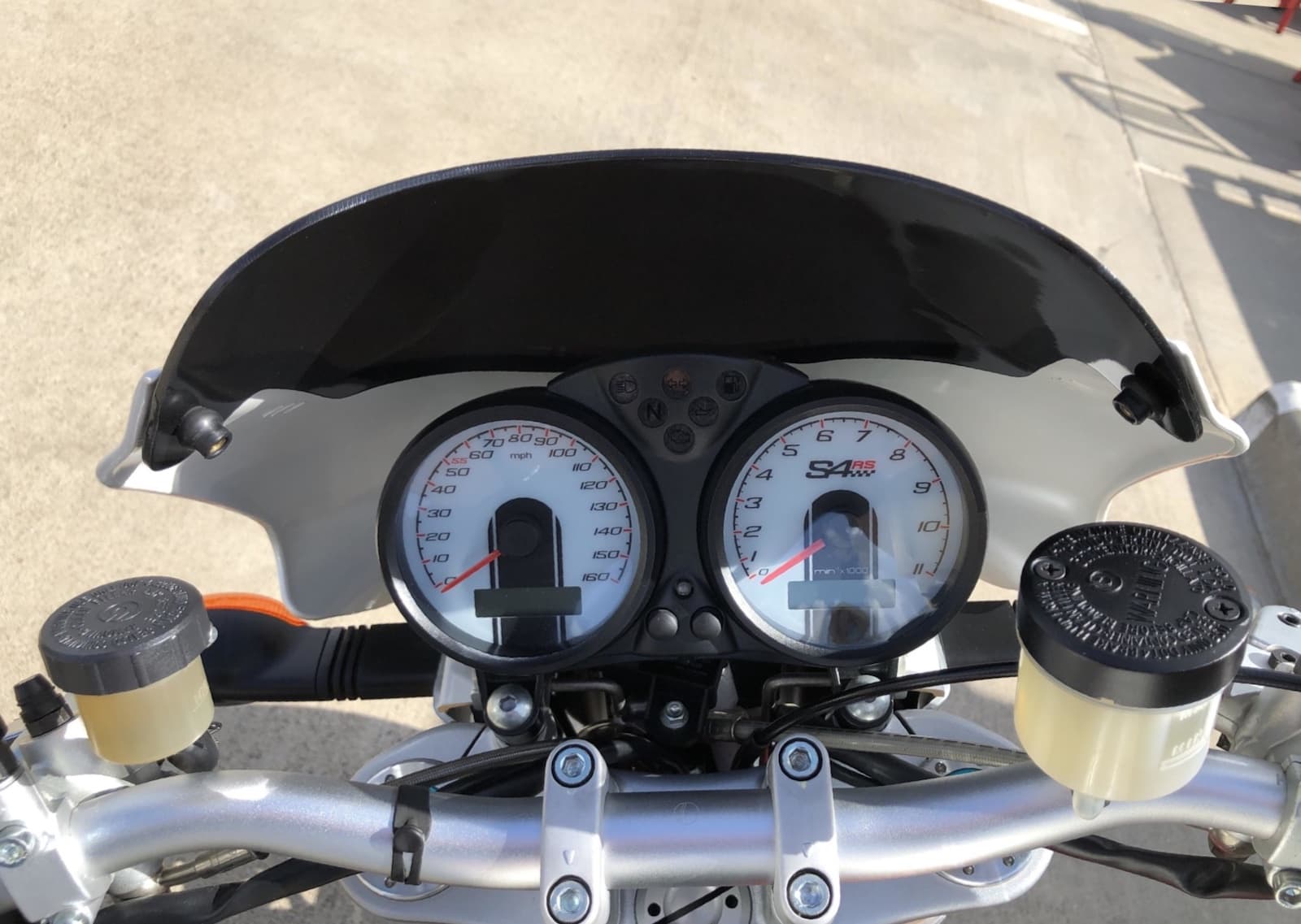 Ducati Monster S4Rs gauges instrument cluster