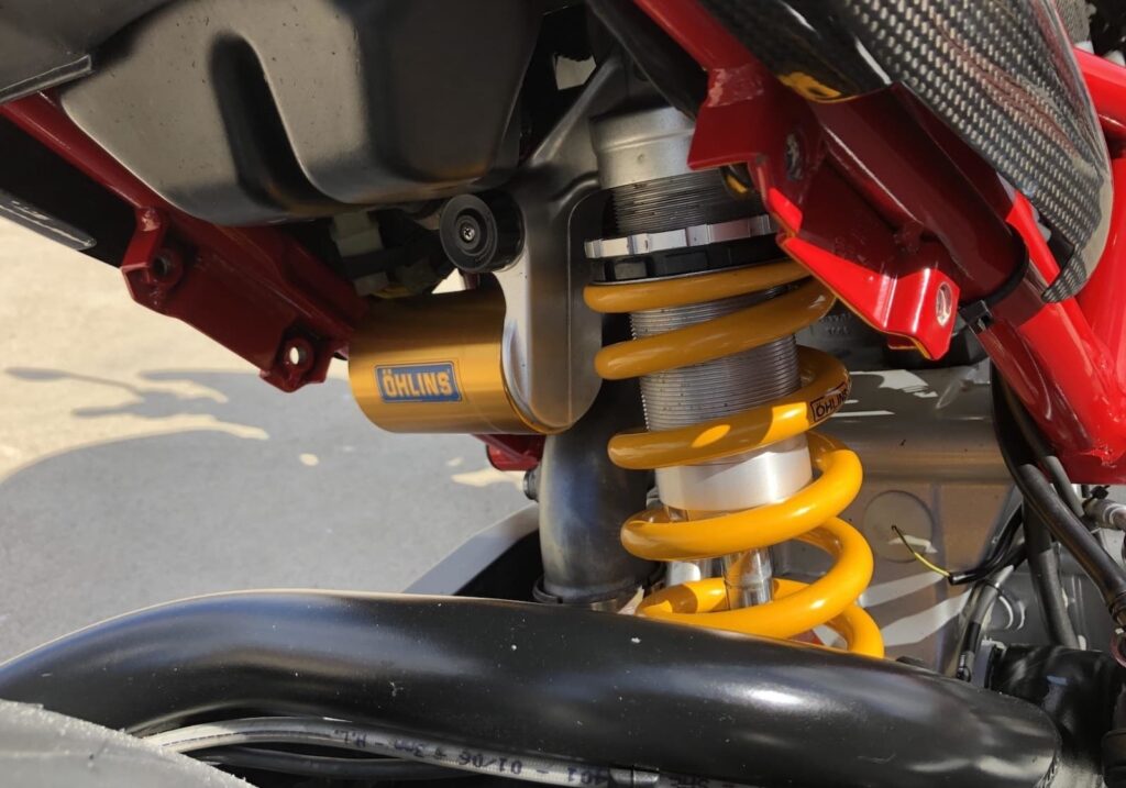 Ducati Monster S4Rs ohlins rear shock
