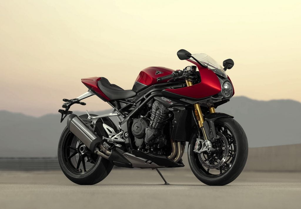 2022 Triumph Speed Triple 1200 RR RHS static outdoor — best-looking motorcycles