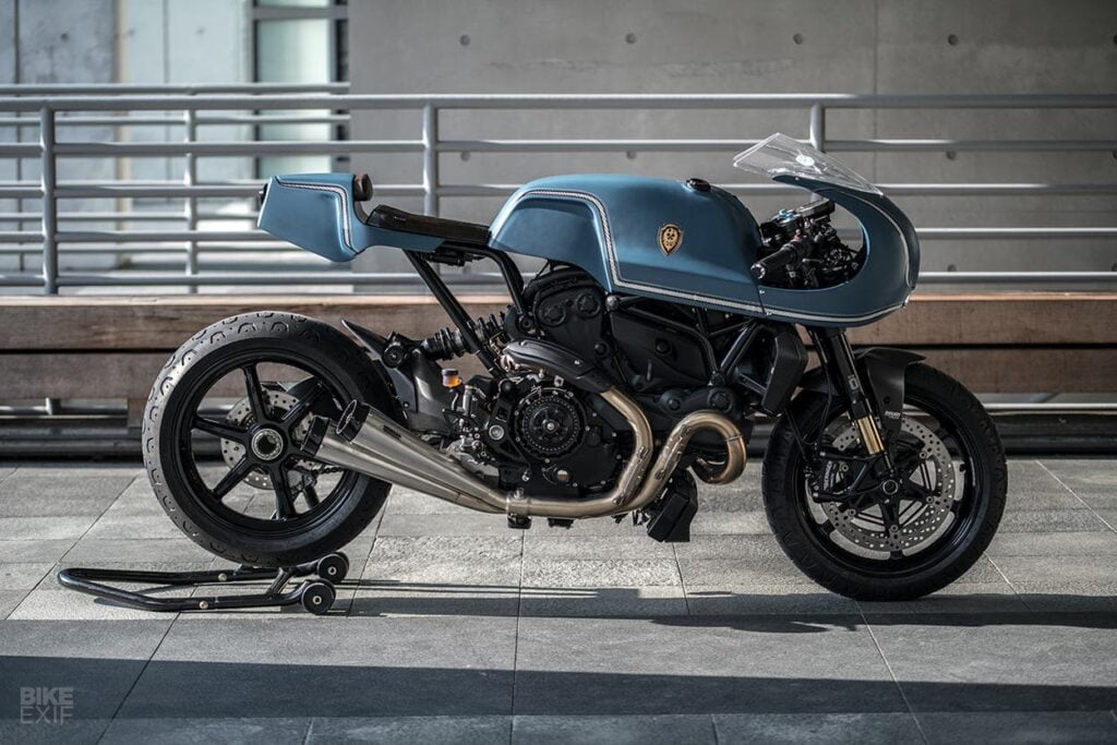 Custom Ducati SportClassic based on Monster 1200S Bikeexif