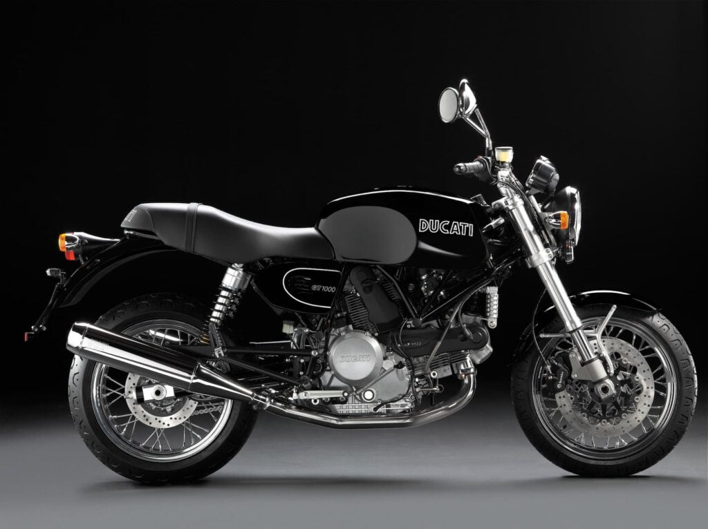 Ducati GT 1000 RHS black studio