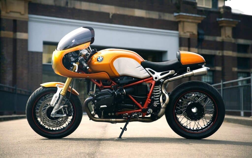 BMW R nineT cafe racer - Sun Kist — by BikeBiz