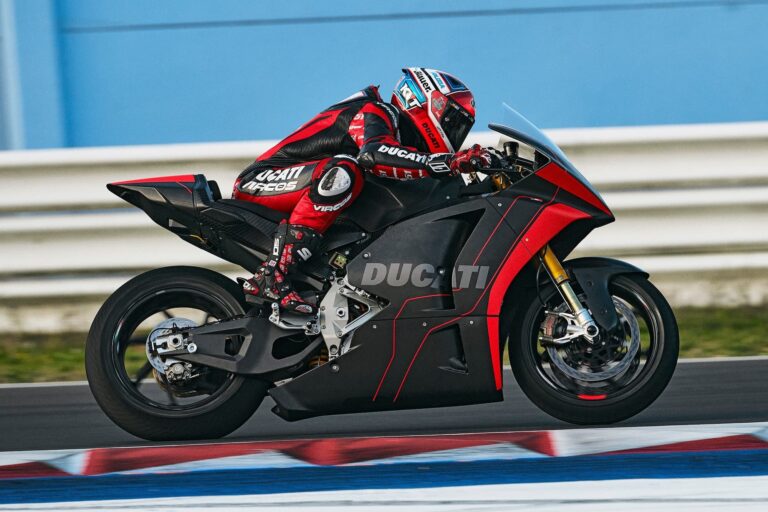 Ducati Electric Motorcycle Revealed — the 2023 MotoE Prototype