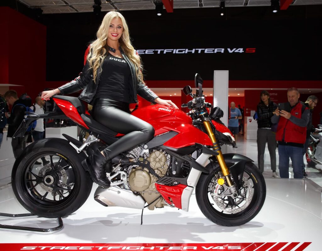 Ducati Streetfighter V4 S at EICMA — Most Beautiful Bike by Motociclismo